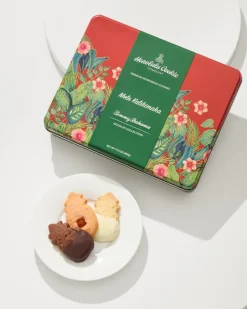 Tommy Bahama x Honolulu Cookie Company® Mele Kalikimaka Gift Tin- Drinkware & Bar