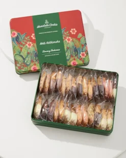 Tommy Bahama x Honolulu Cookie Company® Mele Kalikimaka Gift Tin- Drinkware & Bar