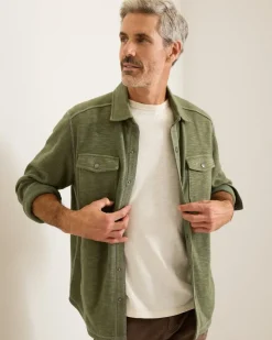 Tommy Bahama Trinidad CPO Shirt Jacket- Jackets & Outerwear|Shirts