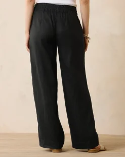 Tommy Bahama Two Palms High-Rise Linen Easy Pants-Women Pants & Crops