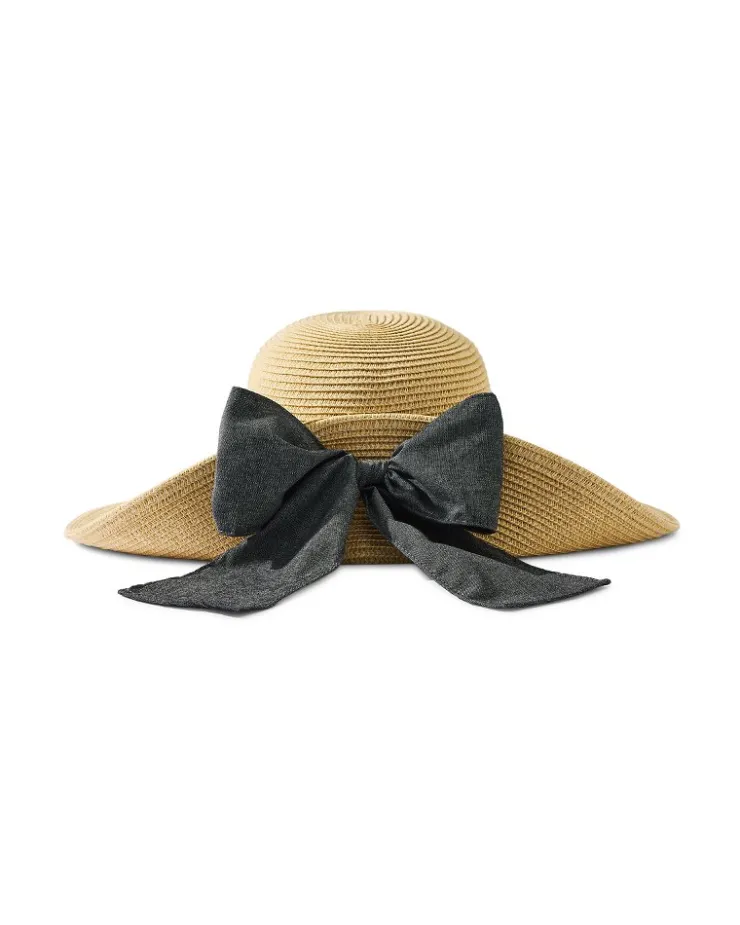 Tommy Bahama Ultra-Braid Bow Sun Hat-Women Hats & Caps