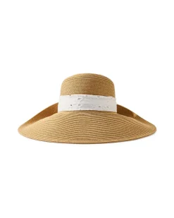 Tommy Bahama Ultra-Braid Bow Sun Hat-Women Hats & Caps
