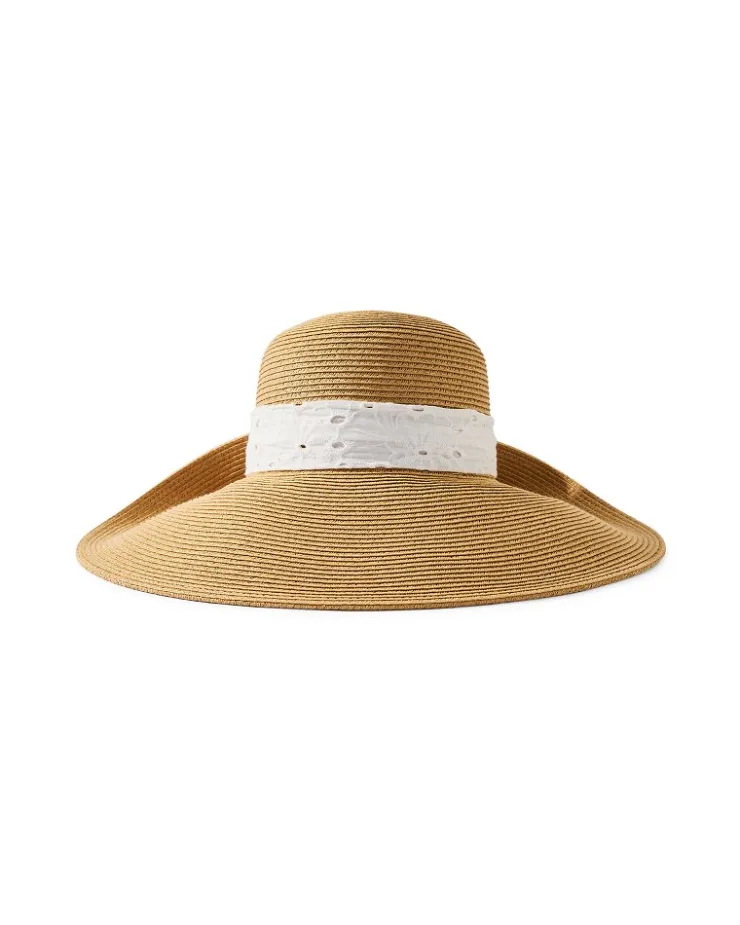 Tommy Bahama Ultra-Braid Bow Sun Hat-Women Hats & Caps