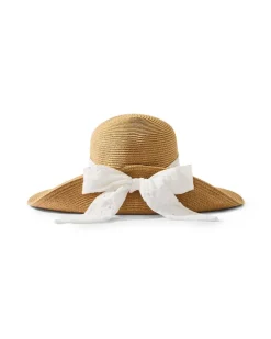 Tommy Bahama Ultra-Braid Bow Sun Hat-Women Hats & Caps