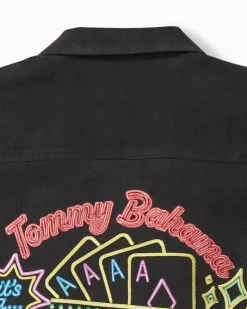 Tommy Bahama Vegas State of Mind Silk Camp Shirt- Shirts