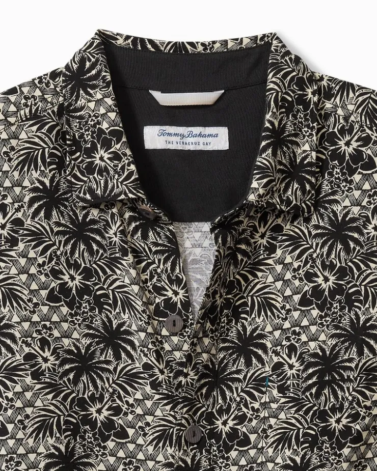 Tommy Bahama Veracruz Cay Palm Cascade Short-Sleeve Shirt- Shirts