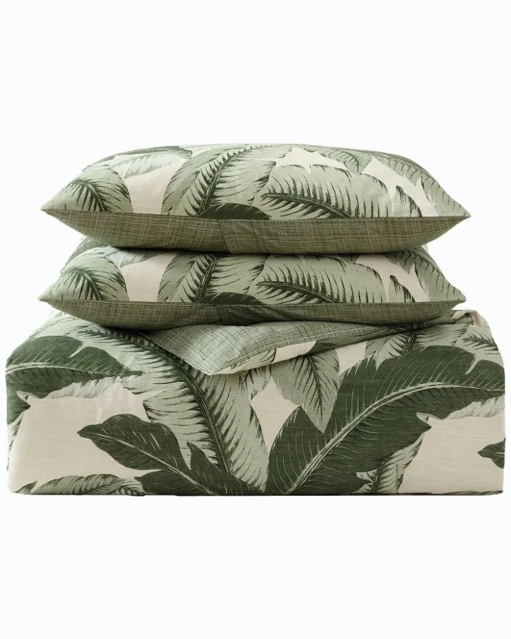 Tommy Bahama Vintage Palms 3-Piece Full/Queen Comforter Set- Comforters & Duvets