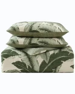 Tommy Bahama Vintage Palms 3-Piece King Comforter Set- Comforters & Duvets