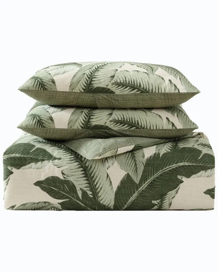 Tommy Bahama Vintage Palms 3-Piece King Comforter Set- Comforters & Duvets