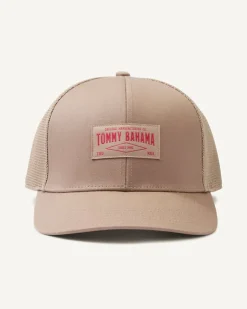 Tommy Bahama Vintage Packable Trucker Cap- Hats & Caps