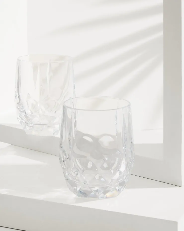 Tommy Bahama Viski® Reserve Bruno Crystal Cocktail Glasses- Set of 2- Drinkware & Bar