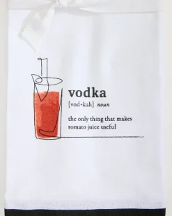 Tommy Bahama Vodka Bar Towel- Drinkware & Bar