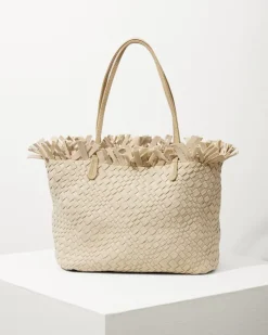 Tommy Bahama Vulcan Fringe Top Large Tote & Wristlet-Women Handbags & Clutches