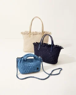 Tommy Bahama Vulcan Fringe Top Large Tote & Wristlet-Women Handbags & Clutches