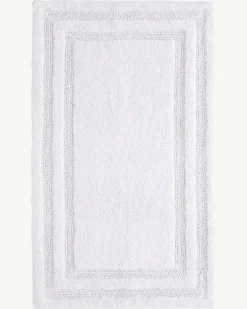Tommy Bahama White Isla Bath Rug Set of 2- Bath