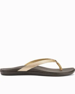 Tommy Bahama Women's OluKai® Ho'ōpio Leather Sandals-Women Shoes & Sandals