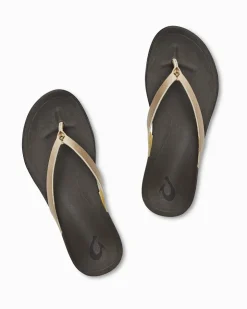Tommy Bahama Women's OluKai® Ho'ōpio Leather Sandals-Women Shoes & Sandals